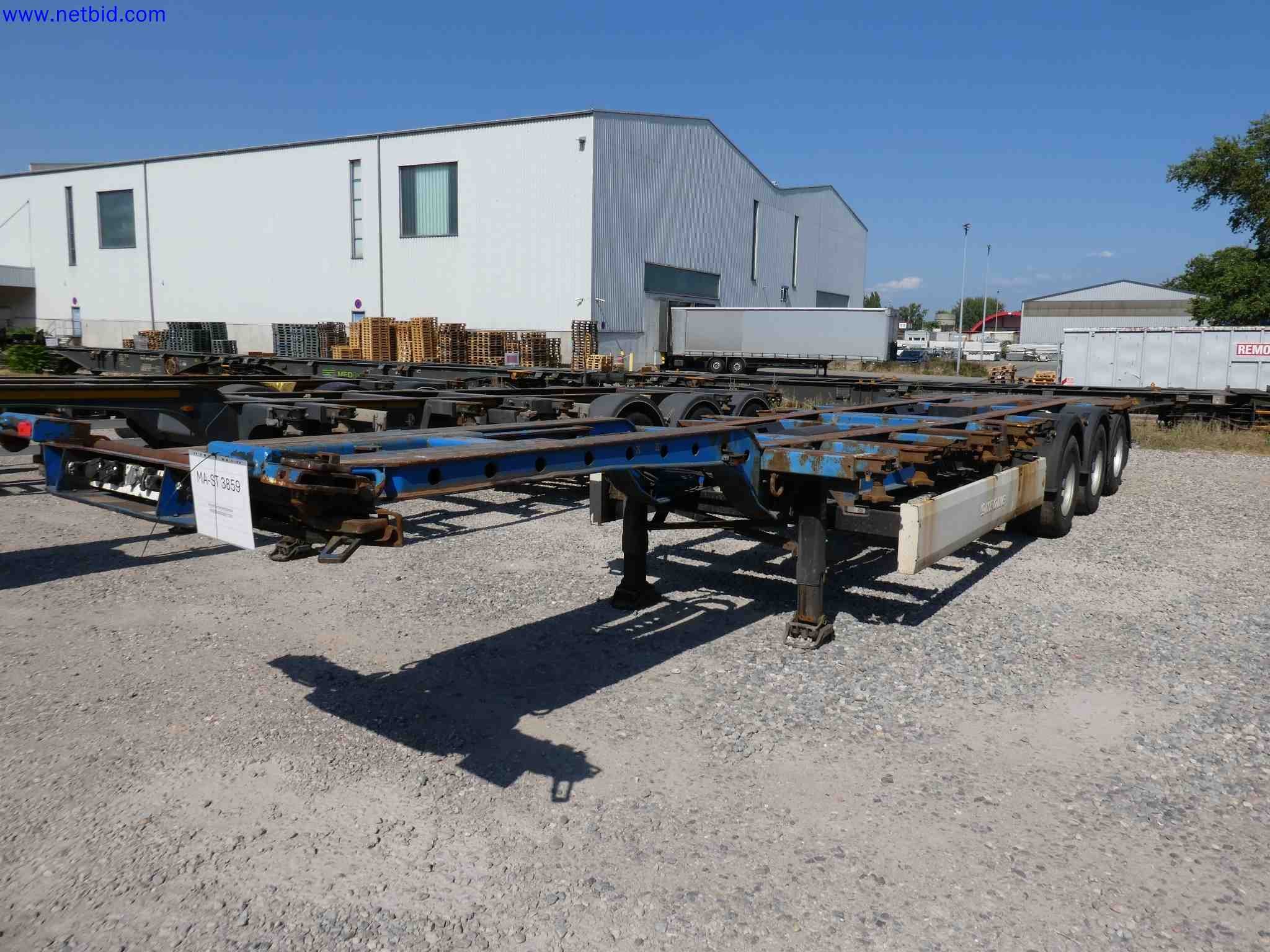 3-Achs Containerchassis Krone SD 27